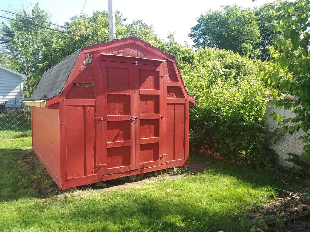 shed painting